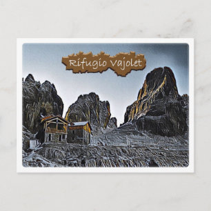 Postal IT Italia - choza alpina Alimonta - Dolomiti -
