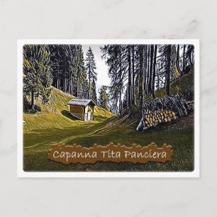 Postal IT Italia - choza alpina Capanna Tita Panciera -