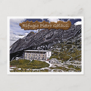 Postal IT Italia - choza alpina Pietro Galassi -