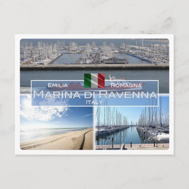 Postal IT Italia - Emilia Romagna - Marina di Ravenna - (Anverso)