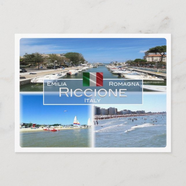 Postal IT Italia - Emilia Romagna - Riccione - (Anverso)