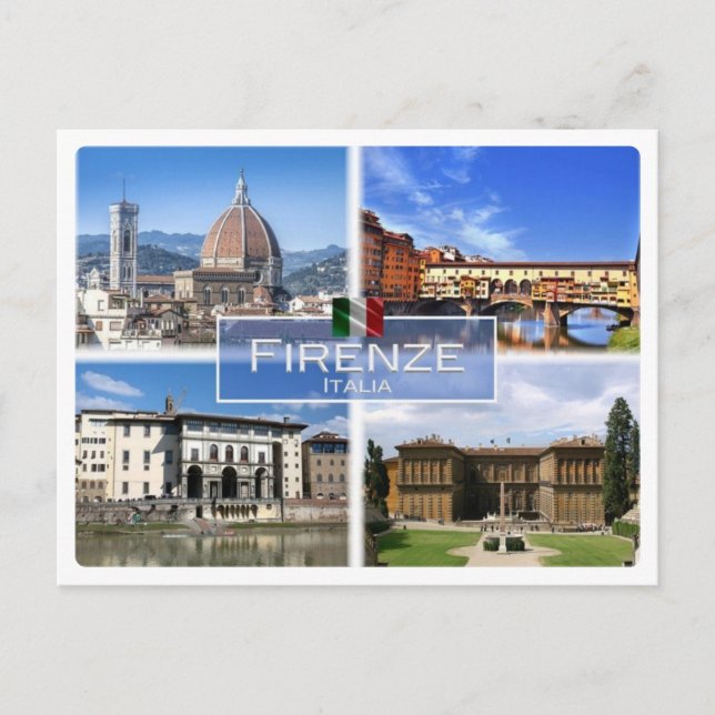 Postal IT Italia - Firenze - (Anverso)