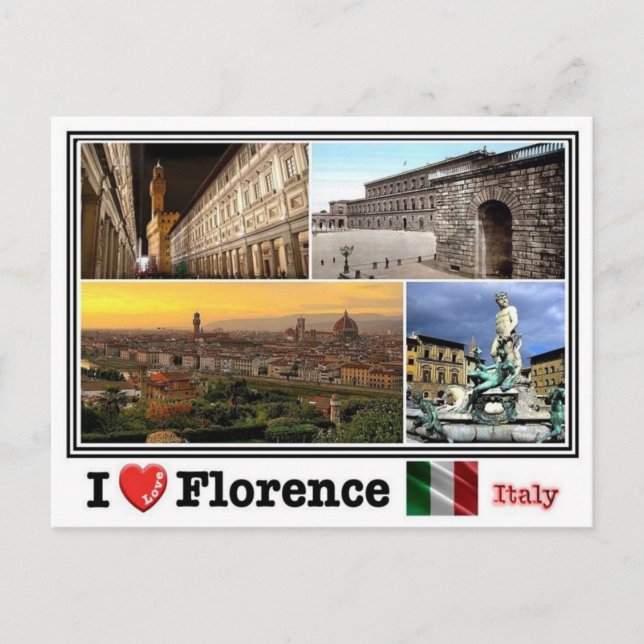 Postal IT Italia - Florence Firenze - (Anverso)