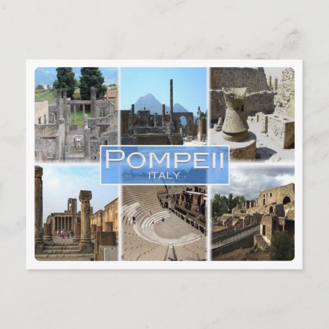 Postal IT Italia - Italia - Pompeya (Anverso)