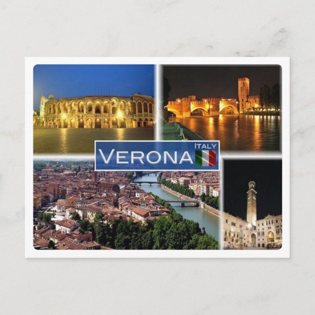 Postal IT Italia - Italia - Verona - (Anverso)