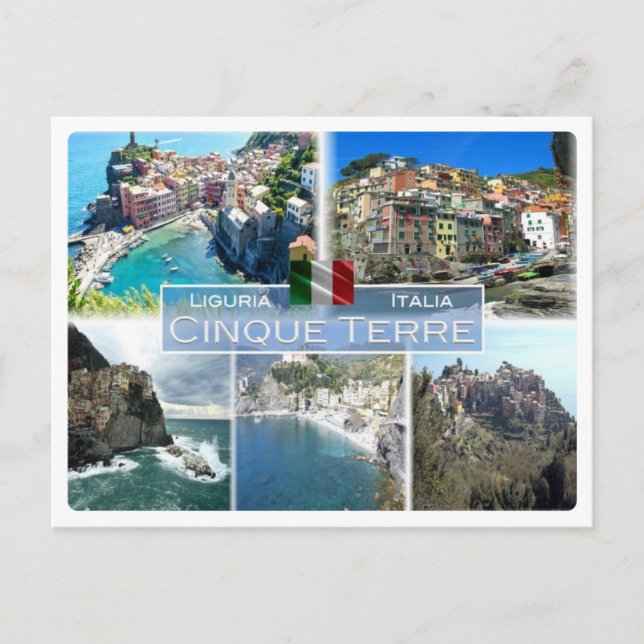 Postal IT Italia - Liguria - Cinque Terre - (Anverso)