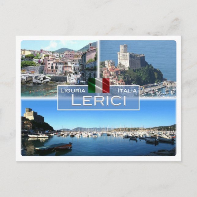 Postal IT Italia - Liguria - Lerici - (Anverso)