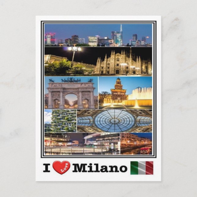 Postal IT Italia - Milano - (Anverso)