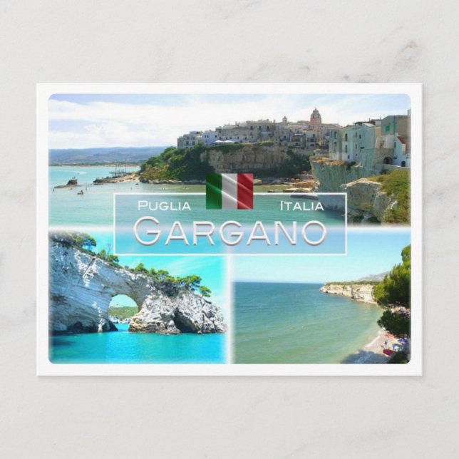 Postal IT Italia - Puglia - Apulia - Gargano (Anverso)