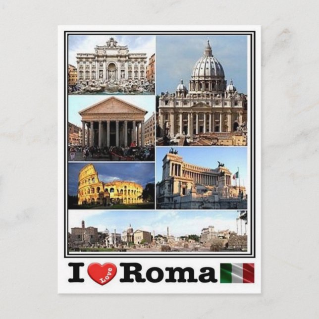 Postal IT Italia - Roma - (Anverso)