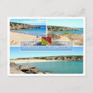 Postal IT Italia - Sicilia - Spiaggia di Calamosche -