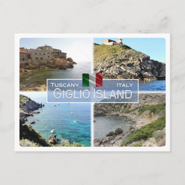 Postal IT Italia - Toscana - Isla Giglio - (Anverso)