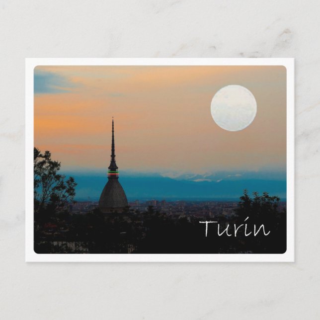 Postal IT Italia - Turín - Mole Antonelliana (Anverso)