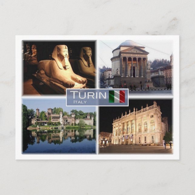 Postal IT Italia - Turín Torino - (Anverso)