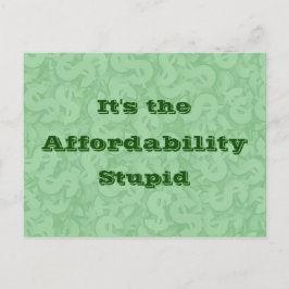 Postal It’s the Affordability Stupid