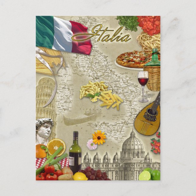 Postal Italia (Anverso)