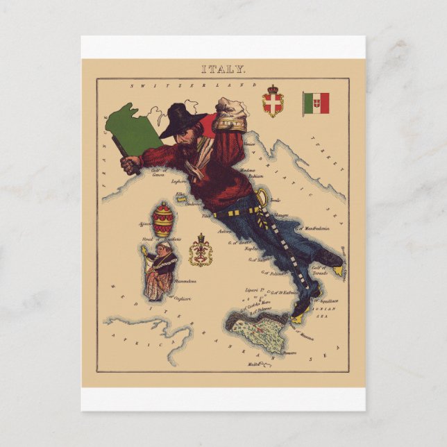 Postal Italia (Anverso)