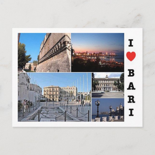 Postal Italia - Apulia - Bari - Amo - (Anverso)