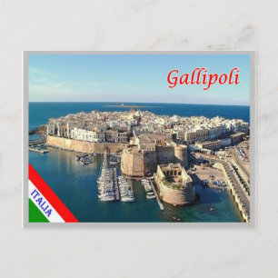 Postal Italia - Apulia - Salento - Gallipoli Casco Antigu
