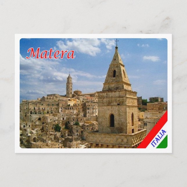 Postal Italia - Basilicata - Matera - (Anverso)