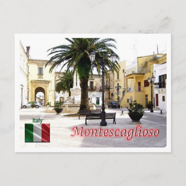 Postal Italia - Basilicata - Montescaglioso - (Anverso)