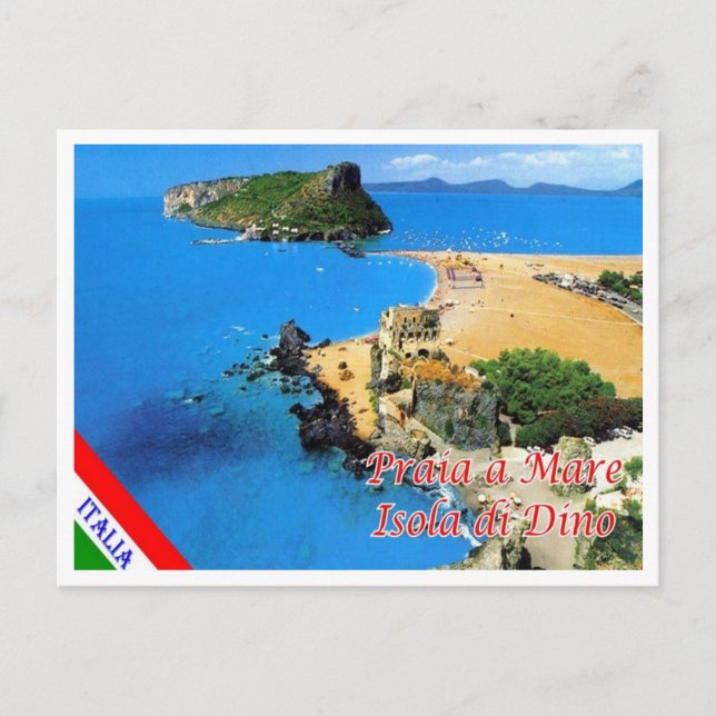 Postal Italia - Calabria - Praia a Mare - Isola di Dino - (Anverso)