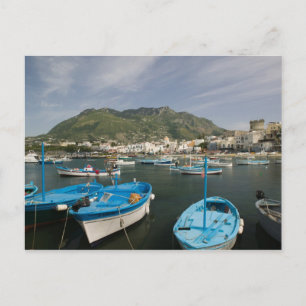 Postal ITALIA, Campania, (Bahía de Nápoles), ISCHIA, FORI
