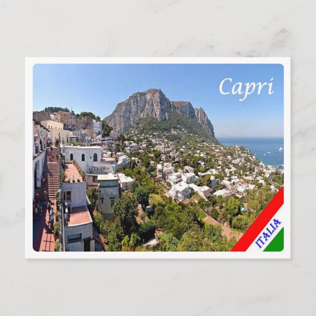 Postal Italia - Campania - Capri - (Anverso)