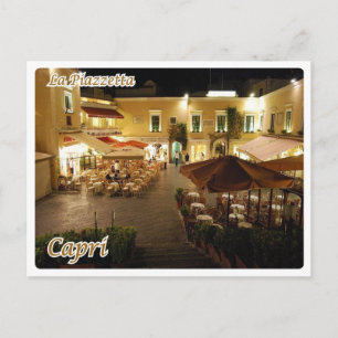 Postal Italia - Campania - Capri - La famosa plaza -