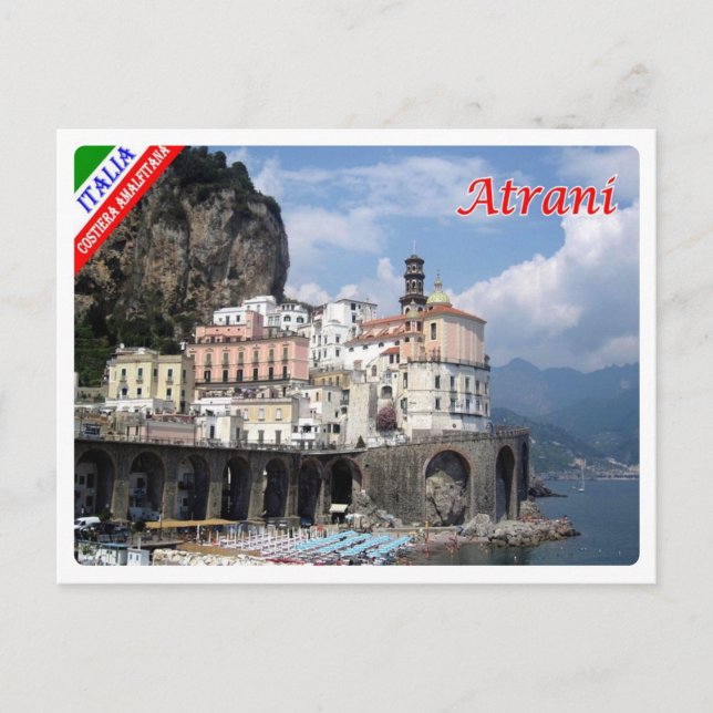 Postal Italia - Campania - Costa Amalfitana - Atrani - (Anverso)
