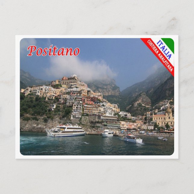 Postal Italia - Campania - Costa Amalfitana - Positano - (Anverso)