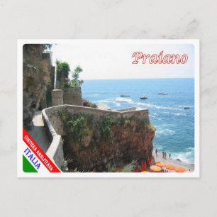 Postal Italia - Campania - Costa Amalfitana - Praiano -