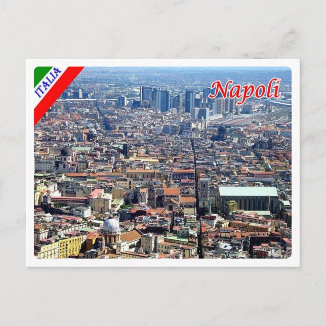 Postal Italia - Campania - Nápoles - (Anverso)