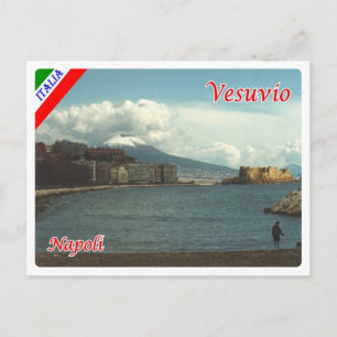 Postal Italia - Campania - Nápoles - Vesuvio -