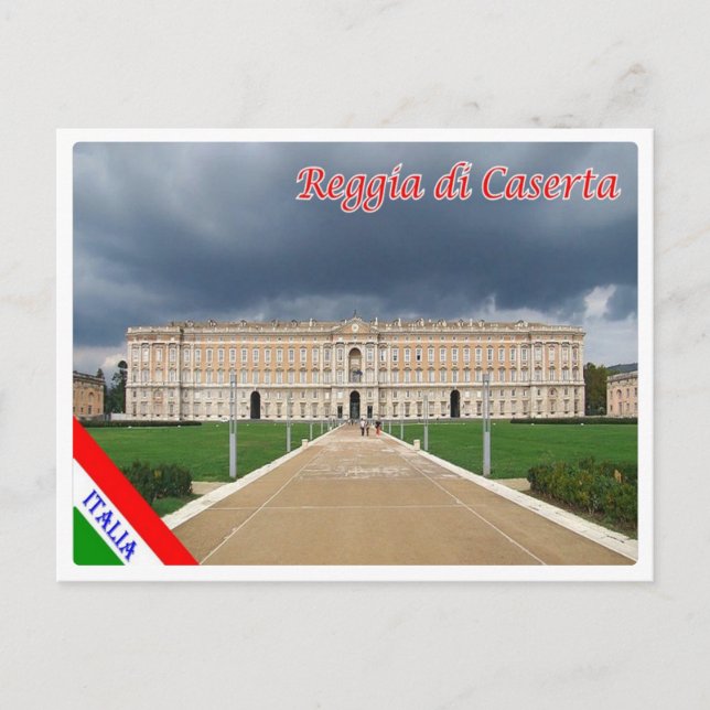 Postal Italia - Campania - Reggia di Caserta - (Anverso)
