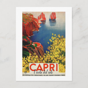 Postal Italia - Capri la Isla del Sol