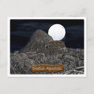 Postal Italia - choza alpina Dodici Apostoli - Dolomiti -