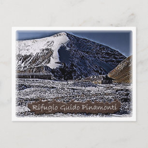 Postal Italia - choza alpina Guido Pinamonti - Dolomiti -