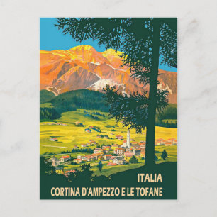 Postal Italia, Cortina d'Ampezzo en verano