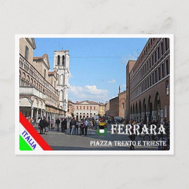 Postal Italia - Emilia Romagna - Ferrara - (Anverso)