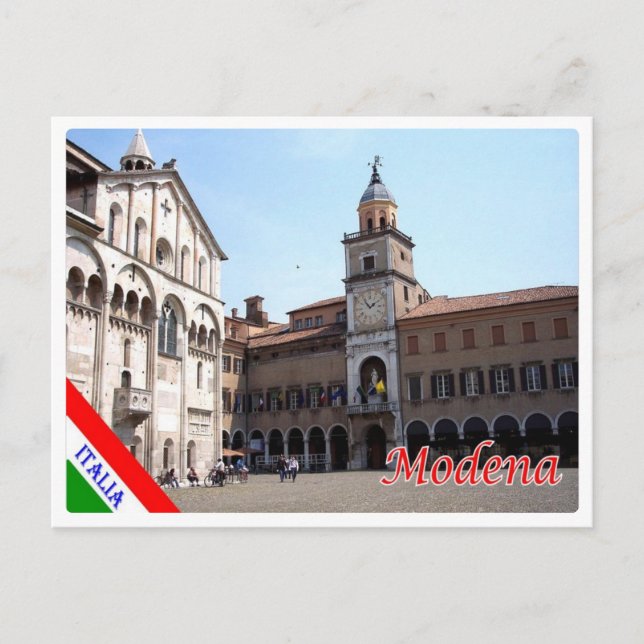 Postal Italia - Emilia Romagna - Módena - (Anverso)