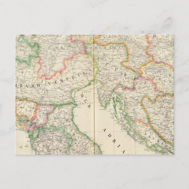 Postal Italia Europa 20 (Anverso)