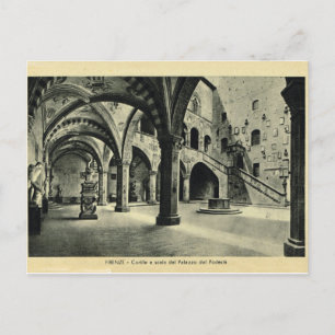 Postal Italia, Florencia, Palazzo Podessia