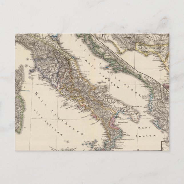 Postal Italia, Gallia cisalpina, Sicilia, Cerdeña (Anverso)