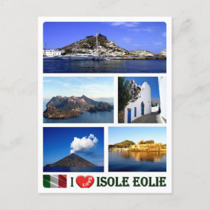Postal Italia - Islas Eolias - Amo -