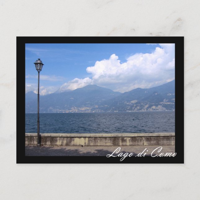 Postal Italia, Lago Como (Anverso)