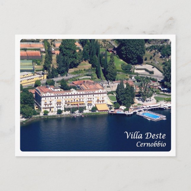 Postal Italia - Lago Como - Cernobbio - Villa D'Este - (Anverso)