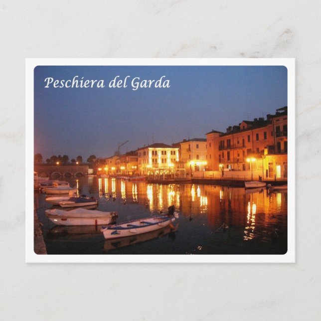 Postal Italia - Lago de Garda - Peschiera del Garda - (Anverso)