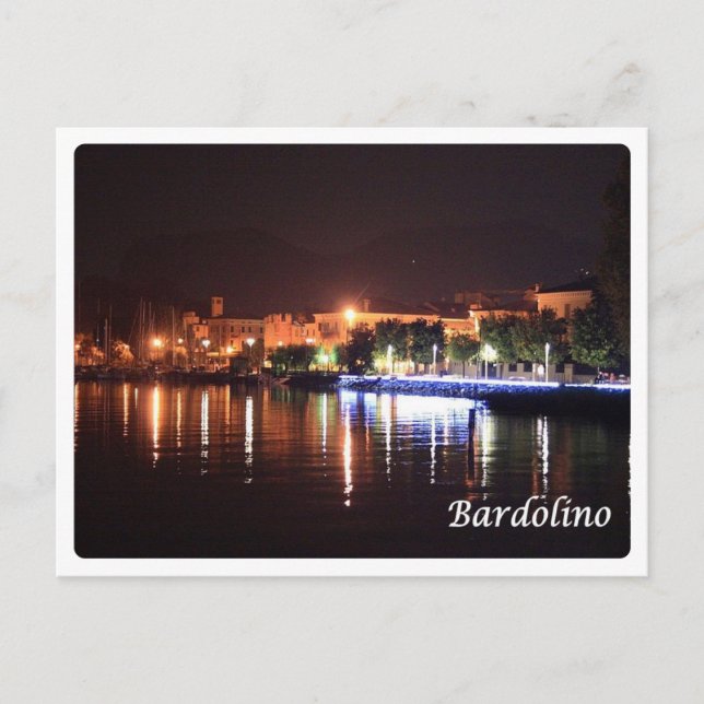 Postal Italia - Lago Garda - Bardolino - (Anverso)