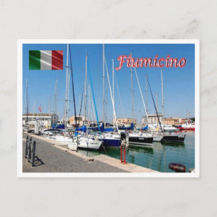 Postal Italia - Lazio - Fiumicino - Puerto -